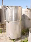 USED: Sani Tank, 300 gallon, stainless steel, vertical. 38