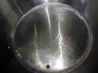 Used Tank, Approximately 450 Gallons, 304 Stainless Steel, Vertical. Approximately 57