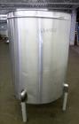 Used San-I-Tank, Approximately 320 Gallons, 304 Stainless Steel, Vertical. Approximately 43