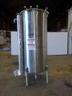 Used Sani-Tanks Tank, Approximate 400 Gallon, 304 Stainless Steel, Vertical.