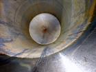 Used Sani-Tanks Tank, Approximate 400 Gallon, 304 Stainless Steel, Vertical.