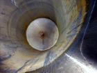 Used Sani-Tanks Tank, Approximate 400 Gallon, 304 Stainless Steel, Vertical.