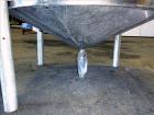 Used- Sani-Tanks Tank, Approximate 400 Gallon, 304 Stainless Steel, Vertical.