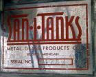 Used Sani-Tanks Tank, Approximate 400 Gallon, 304 Stainless Steel, Vertical.