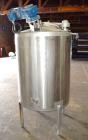 Used Scherping Systems Tank, 200 Gallon, Model C2552A, Stainless Steel, Vertica