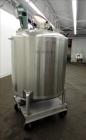 Used 850 liter Stainless Steel Scherping Systems Tank, Model MT-850L