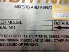 Used 850 liter Stainless Steel Scherping Systems Tank, Model MT-850L