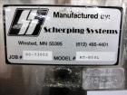 Used 850 liter Stainless Steel Scherping Systems Tank, Model MT-850L