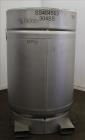 Used Sharpville Container Pressure Tank, 1250 Liter (330 Gallon), 304 Stainless Steel. 44-7/8