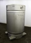 Used Sharpville Container Pressure Tank, 1250 Liter (330 Gallon), 304 Stainless Steel. 44-7/8