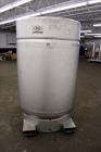 Used Sharpville Container Pressure Tank, 1250 Liter (330 Gallon), 304 Stainless Steel. 44-7/8