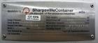 Used Sharpsville Container Pressure Tank, 1250 Liter (330 Gallon) Capacity, 304 Stainless Steel, Vertical. Approximately 44-7/8