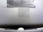 Used Sharpsville Container Pressure Tank, 1250 Liter (330 Gallon) Capacity, 304 Stainless Steel, Vertical. Approximately 44-7/8