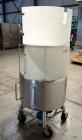 Used Sharpsville Pressure Mix Tank, 200 Liter, Model 200 Liter