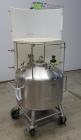 Used Sharpsville Pressure Mix Tank, 200 Liter, 316L Stainless Steel