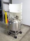 Used- Sharpsville Pressure Mix Tank, 200 Liter, 316L Stainless Steel