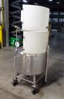 Used Sharpsville Pressure Mix Tank, 200 Liter, 316L Stainless Steel
