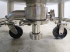 Used Sharpsville Pressure Mix Tank, 200 Liter, 316L Stainless Steel