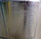 Used Sharpsville Pressure Mix Tank, 200 Liter, 316L Stainless Steel