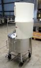 Used- Sharpsville Pressure Mix Tank, 200 Liter, 316L Stainless Steel