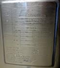 Used Sharpsville Pressure Mix Tank, 200 Liter, 316L Stainless Steel