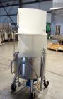 Used Sharpsville Pressure Mix Tank, 200 Liter, 316L Stainless Steel