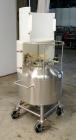 Used Sharpsville Pressure Mix Tank, 200 Liter, 316L Stainless Steel