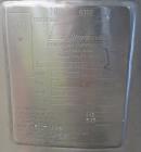 Used Sharpsville Pressure Mix Tank, 200 Liter, 316L Stainless Steel