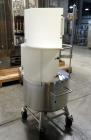 Used Sharpsville Pressure Mix Tank, 200 Liter, 316L Stainless Steel