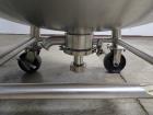 Used Sharpsville Pressure Mix Tank, 200 Liter, 316L Stainless Steel
