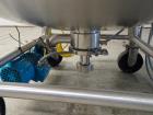 Used Sharpsville Pressure Mix Tank, 200 Liter, 316L Stainless Steel