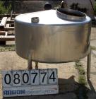 USED: St Regis tank, 175 gallon, 304 stainless steel, vertical. 48