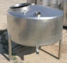 USED: St Regis tank, 175 gallon, 304 stainless steel, vertical. 48