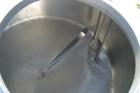 USED: St Regis tank, 175 gallon, 304 stainless steel, vertical. 48