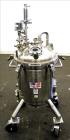 Used Stainless Fabrication Pressure Tank, 22.5 Gallon (85 Liter), 316L Stainless Steel, Vertical. 18