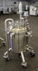 Used Stainless Fabrication Pressure Tank, 22.5 Gallon (85 Liter), 316L Stainless Steel, Vertical. 18