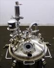 Used Stainless Fabrication Pressure Tank, 22.5 Gallon (85 Liter), 316L Stainless Steel, Vertical. 18