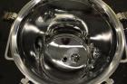 Used Stainless Fabrication Pressure Tank, 22.5 Gallon (85 Liter), 316L Stainless Steel, Vertical. 18
