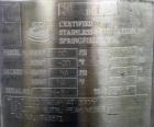 Used Stainless Fabrication Pressure Tank, 22.5 Gallon (85 Liter), 316L Stainless Steel, Vertical. 18