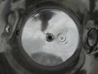 Used Stainless Fabrication Pressure Tank, 22.5 Gallon (85 Liter), 316L Stainless Steel, Vertical. 18