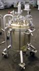 Used Stainless Fabrication Pressure Tank, 22.5 Gallon (85 Liter), 316L Stainless Steel, Vertical. 18