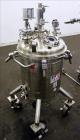 Used Stainless Fabrication Pressure Tank, 22.5 Gallon (85 Liter), 316L Stainless Steel, Vertical. 18