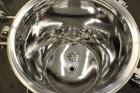 Used Stainless Fabrication Pressure Tank, 22.5 Gallon (85 Liter), 316L Stainless Steel, Vertical. 18