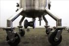 Used Stainless Fabrication Pressure Tank, 22.5 Gallon (85 Liter), 316L Stainless Steel, Vertical. 18