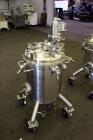 Used Stainless Fabrication Pressure Tank, 22.5 Gallon (85 Liter), 316L Stainless Steel, Vertical. 18