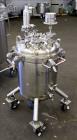 Used Stainless Fabrication Pressure Tank, 22.5 Gallon (85 Liter), 316L Stainless Steel, Vertical. 18