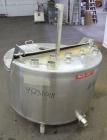 Used Stainless Concepts Balance Tank, 200 Gallon, 316 Stainless Steel, Vertical. Approximate 50