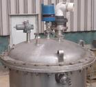 Used Stainless Fabrication Tank, 150 gallon, 316L stainless steel, vertical. 30