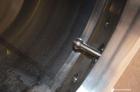 Used Stainless Fabrication Pressure Tank, 440 Gallon, 316 Stainless Steel, Vertical. 42
