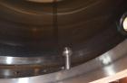 Used Stainless Fabrication Pressure Tank, 440 Gallon, 316 Stainless Steel, Vertical. 42